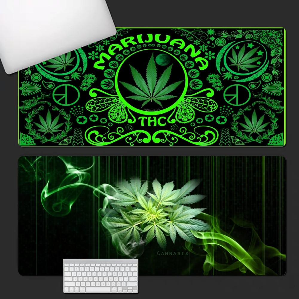 Weed Vaping Accessories - Lustiges Smoking Weed 420 Mousepad INS