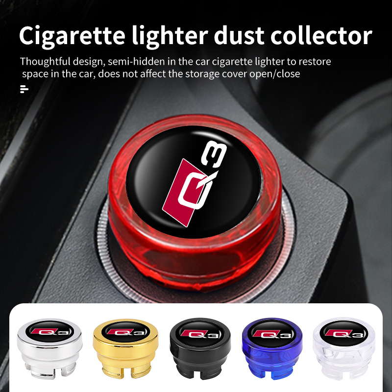 Vape Decoration - Staubschutzkappe für Audi Zigarettenanzünder, Dekorative Abdeckung
