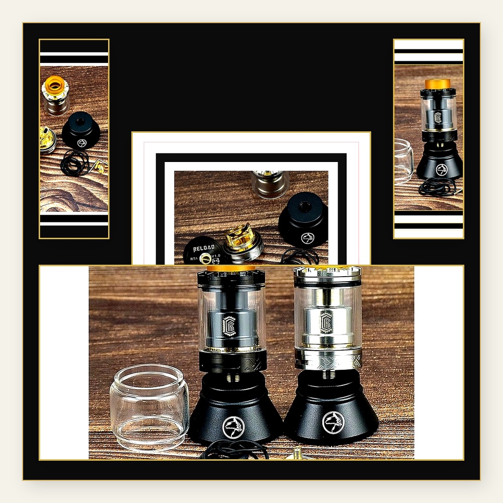 Accessories For Vaping - ReLoad RTA 24mm 3,5ml Top-Fill Rebuildable