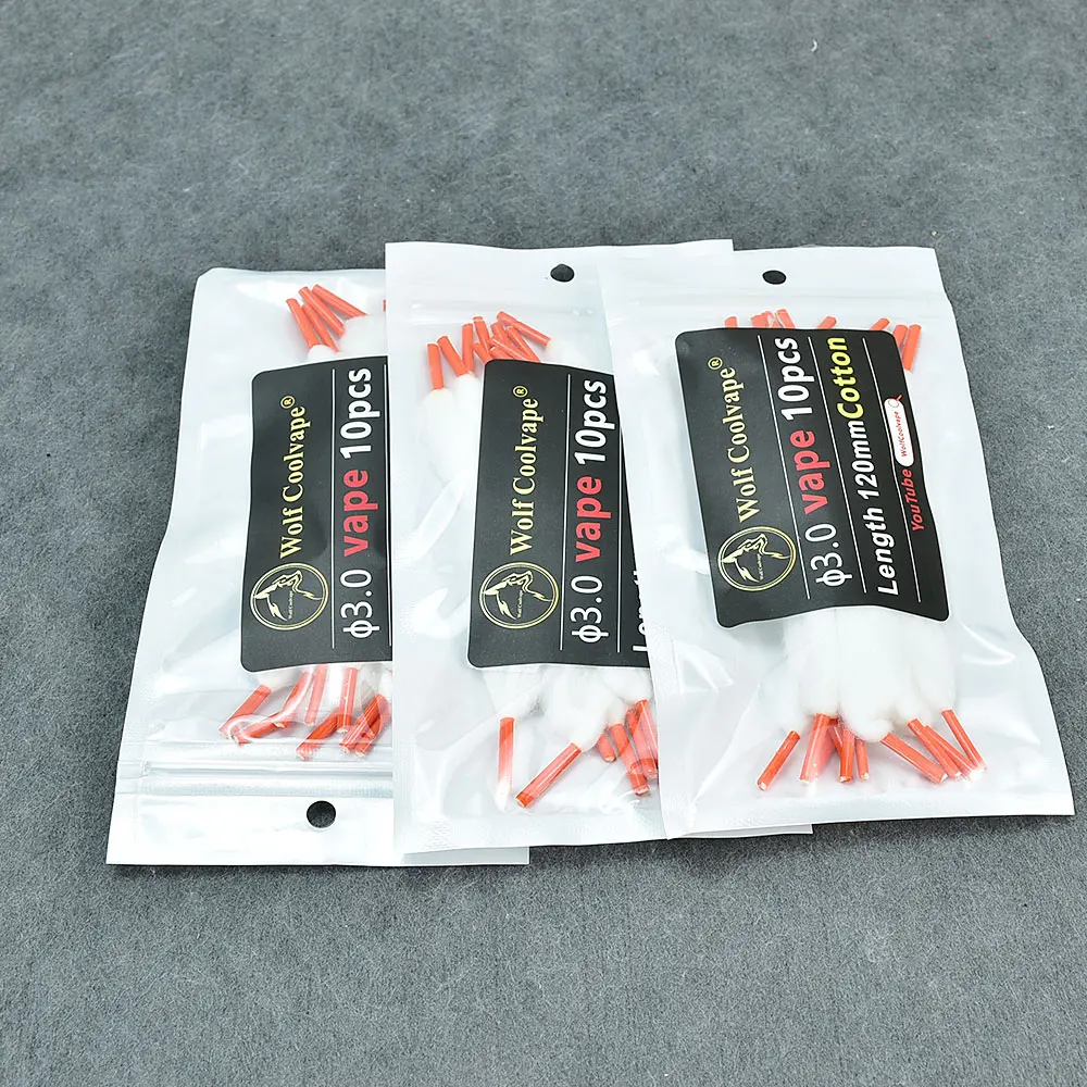 Vape Coil Replacement - Wolfcoolvape NI80 vorgefertigter Heizdraht Vape Coil