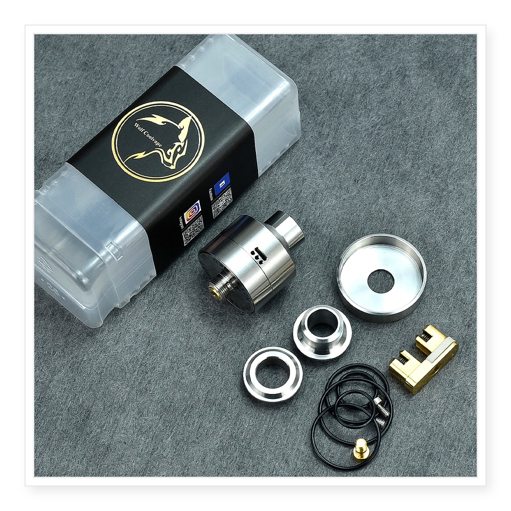 22MM Nisshoku RDA MTL Atomizer – Vape Coil Replacement Bewertung und Preis