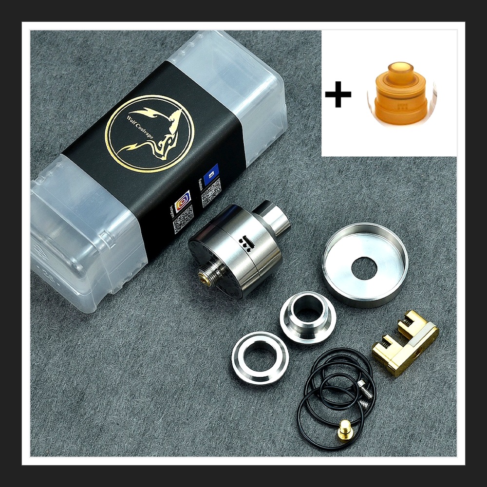 22MM Nisshoku RDA MTL Atomizer – Vape Coil Replacement Bewertung und Preis