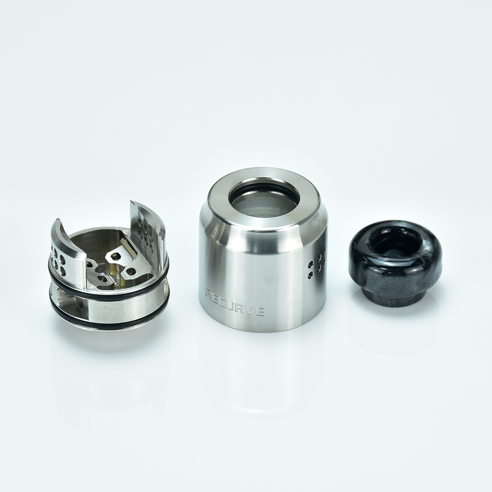 Recurve RDA 24mm wiederaufbau  – Rda Atomizer Deck Bewertung und Preis
