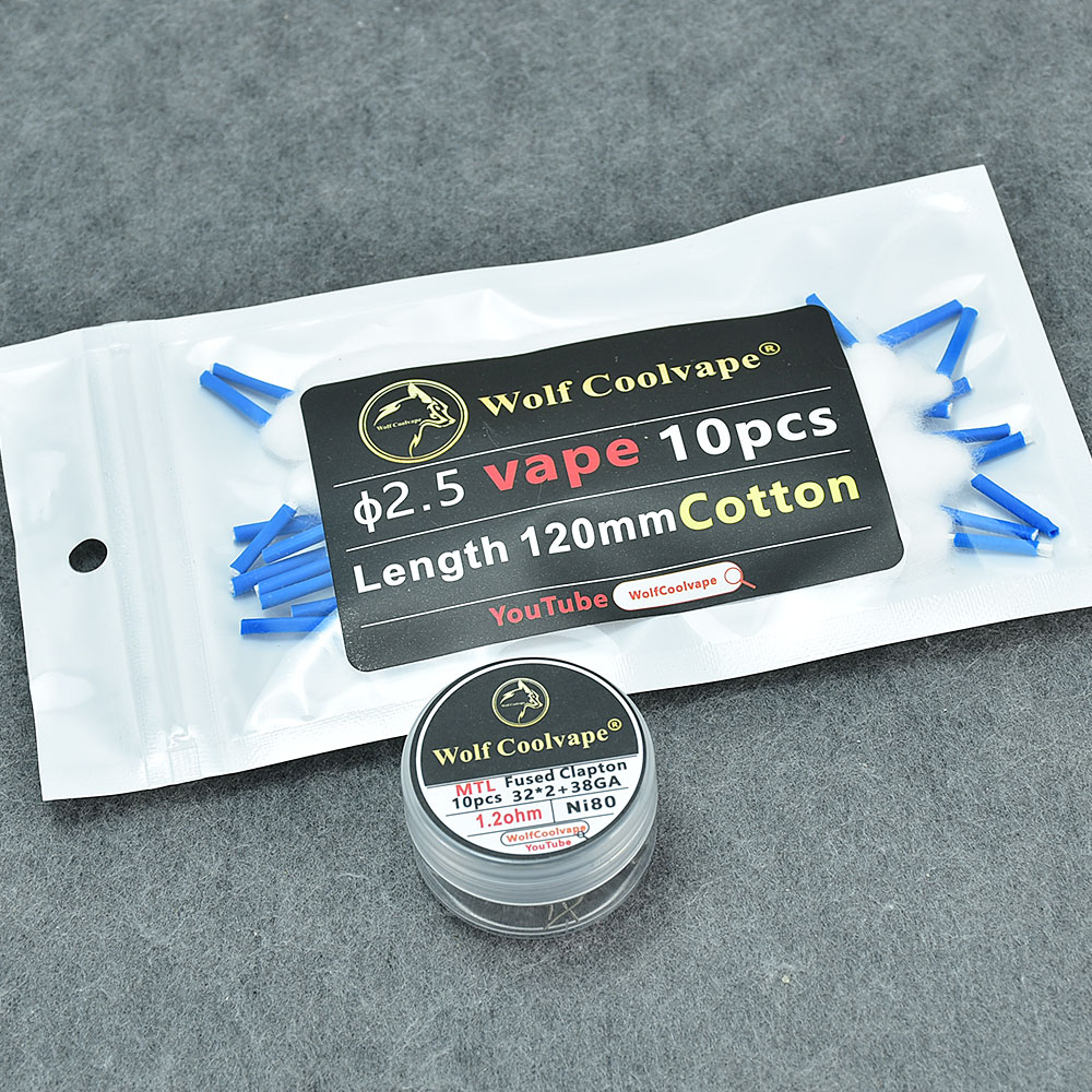 Wolfcoolvape vorgefertigte Hei – Vape Coil Replacement Bewertung und Preis