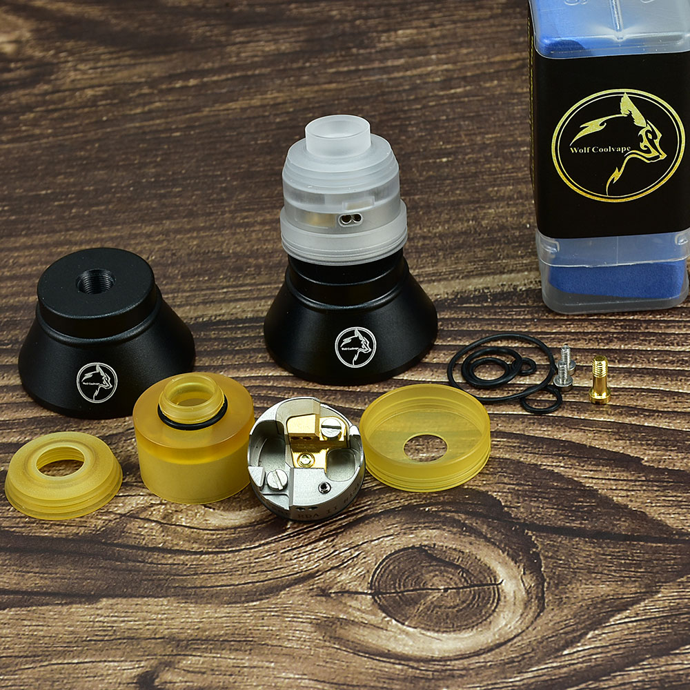 Wolfcoolvape Hussar V2 RDA Tan – Rda Atomizer Deck Bewertung und Preis