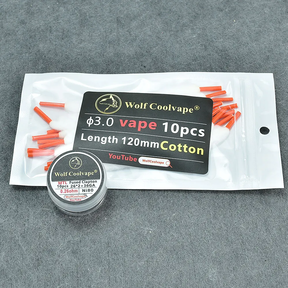Wolfcoolvape NI80 vorgefertigt – Vape Coil Replacement Bewertung und Preis